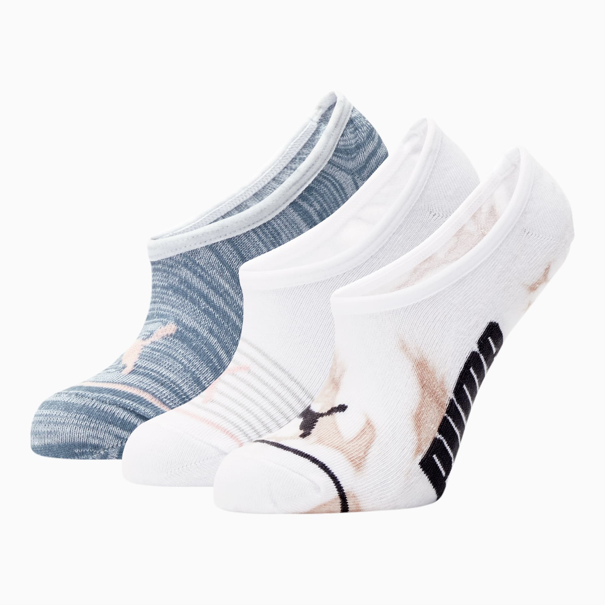 Seamless No Show Sock - 3 Pack Mixed – Ptula